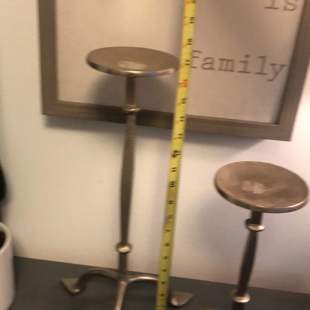West Elm candle sticks